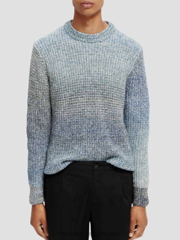 menn gradient ribbestrikket genser kombo a N40XD633 klær Scotch & Soda