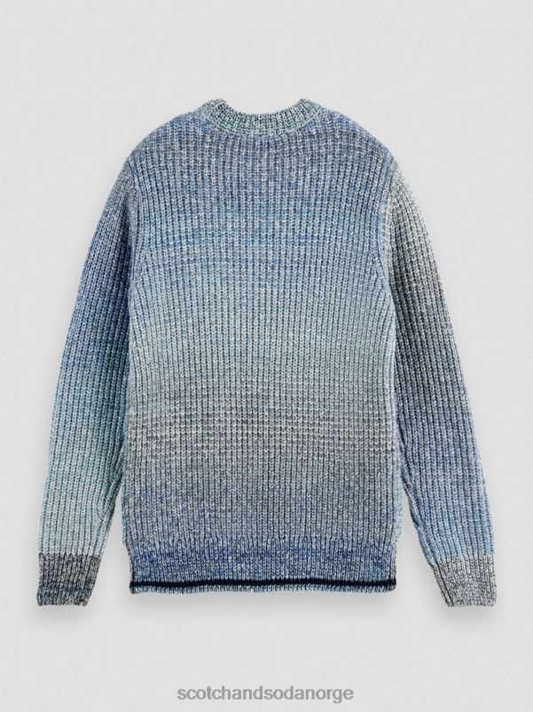 menn gradient ribbestrikket genser kombo a N40XD633 klær Scotch & Soda