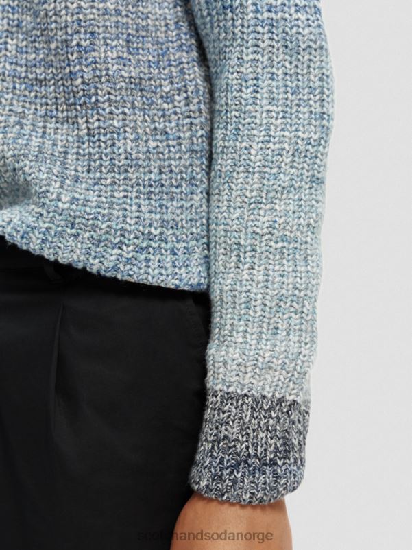menn gradient ribbestrikket genser kombo a N40XD633 klær Scotch & Soda