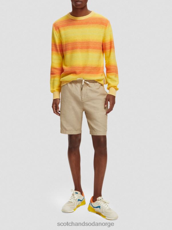 menn gradient-stripete genser multi stripe N40XD645 klær Scotch & Soda