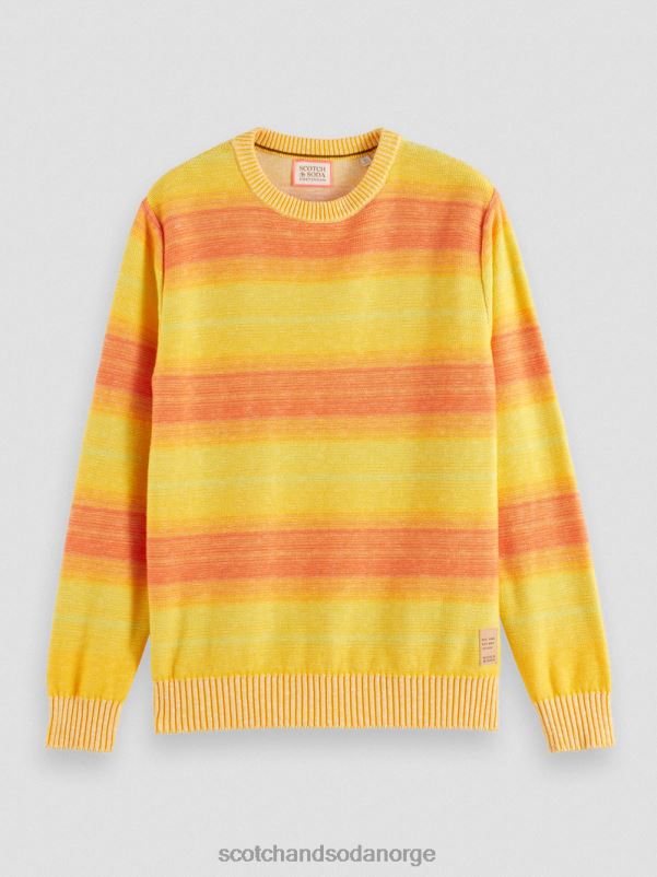 menn gradient-stripete genser multi stripe N40XD645 klær Scotch & Soda