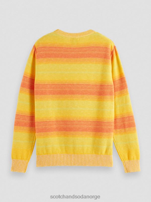 menn gradient-stripete genser multi stripe N40XD645 klær Scotch & Soda