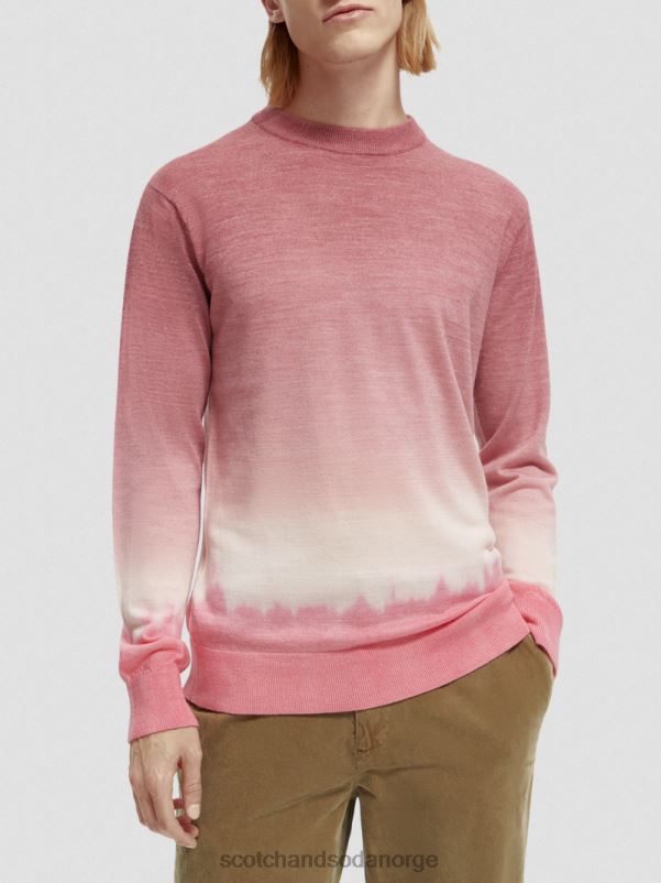 menn gradient tie-dye ullblandet genser kombinasjon b N40XD642 klær Scotch & Soda