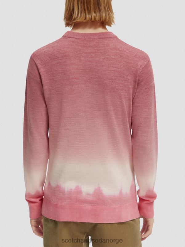 menn gradient tie-dye ullblandet genser kombinasjon b N40XD642 klær Scotch & Soda