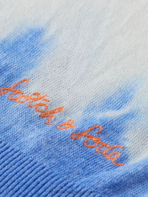 menn gradient tie-dye ullblandet genser kombo a N40XD644 klær Scotch & Soda