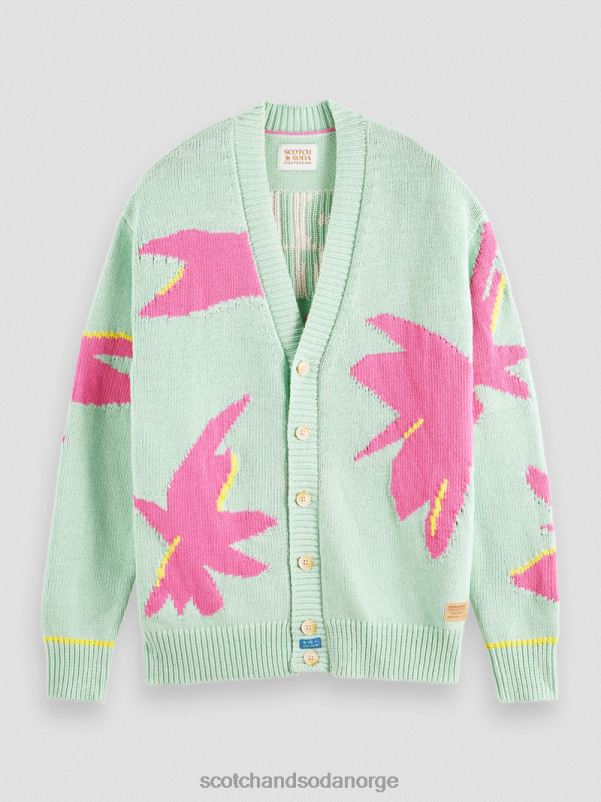 menn intarsia strikket cardigan kombo a N40XD640 klær Scotch & Soda