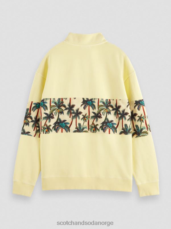 menn plaggfarget genser med høy hals (utvidede størrelser) banan N40XD554 klær Scotch & Soda
