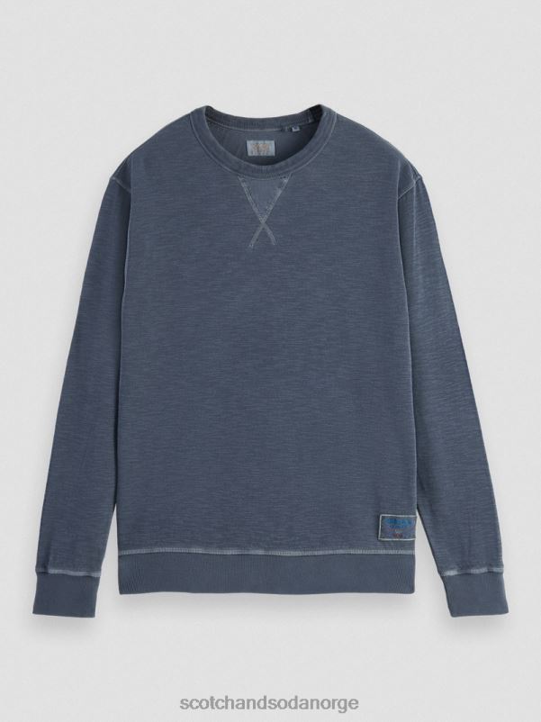 menn strukturert plaggfarget genser natt N40XD517 klær Scotch & Soda