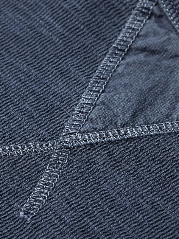 menn strukturert plaggfarget genser natt N40XD517 klær Scotch & Soda