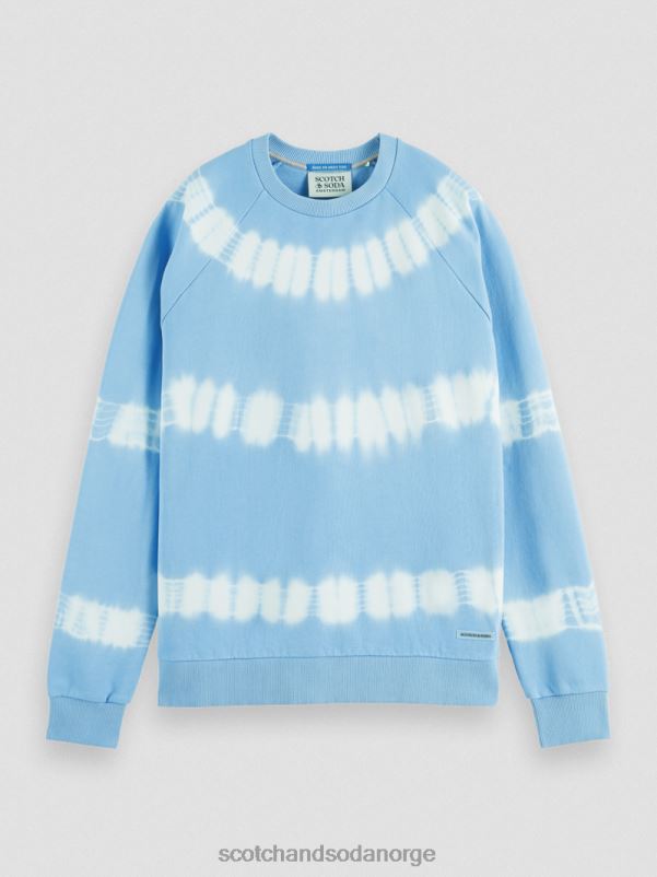 menn tie-dye genser med avslappet passform himmel N40XD546 klær Scotch & Soda