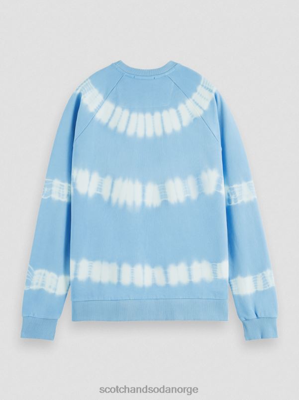 menn tie-dye genser med avslappet passform himmel N40XD546 klær Scotch & Soda