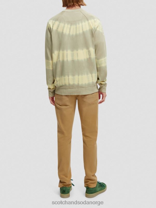 menn tie-dye genser med avslappet passform sandstein N40XD544 klær Scotch & Soda