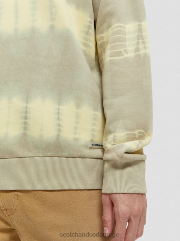 menn tie-dye genser med avslappet passform sandstein N40XD544 klær Scotch & Soda