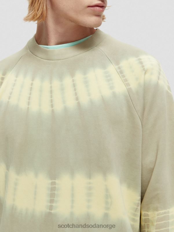 menn tie-dye genser med avslappet passform sandstein N40XD544 klær Scotch & Soda