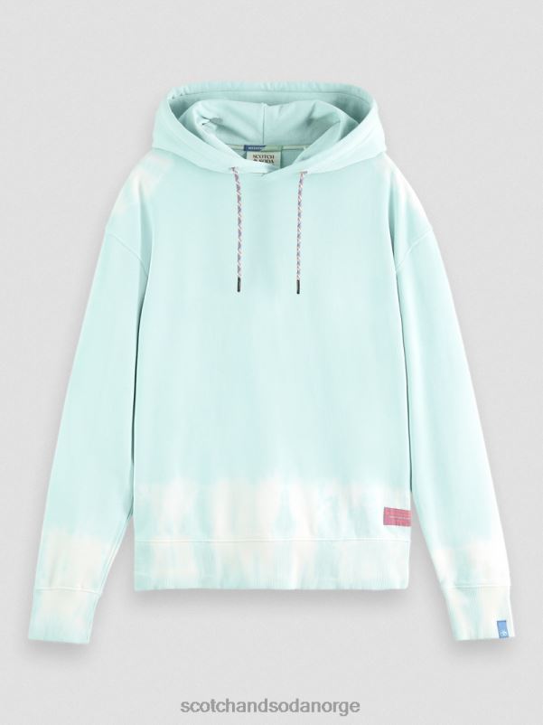 menn tie-dye hettegenser i økologisk bomull kombo c N40XD551 klær Scotch & Soda