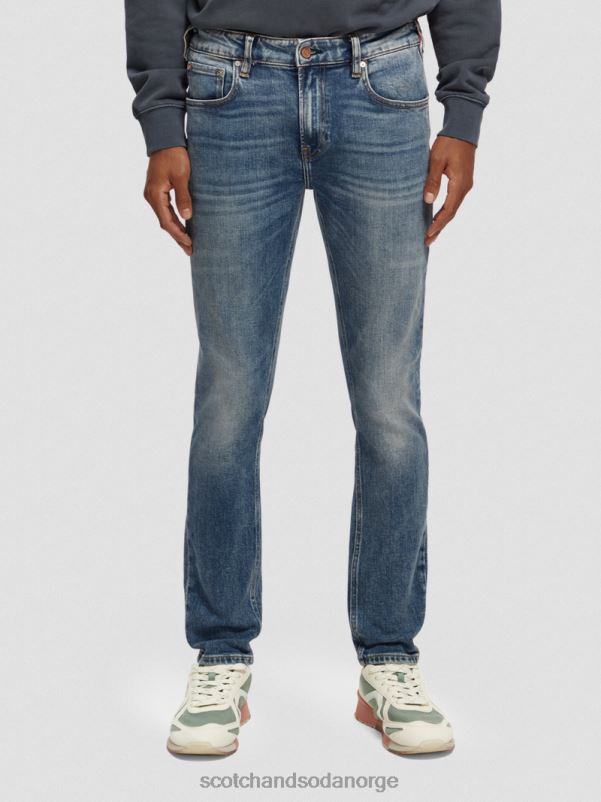 menn de skim super-slim fit jeans halvmåne N40XD584 klær Scotch & Soda
