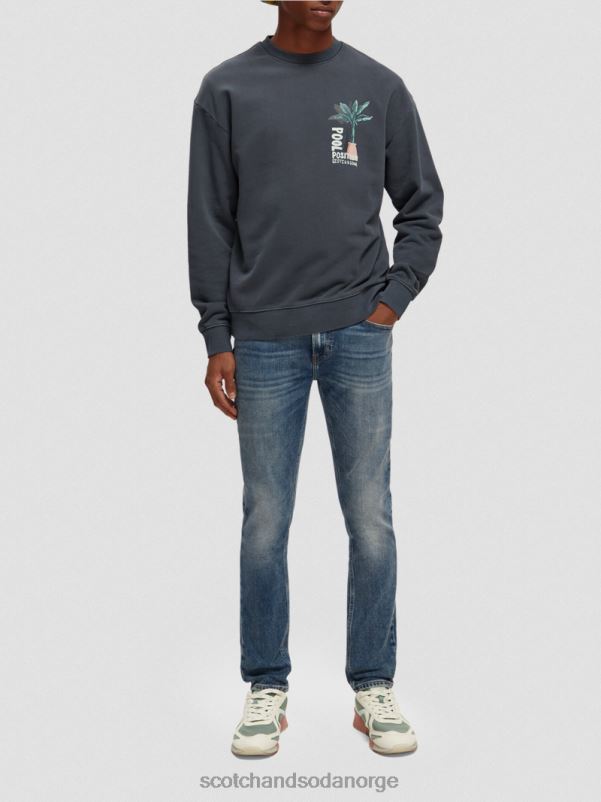 menn de skim super-slim fit jeans halvmåne N40XD584 klær Scotch & Soda