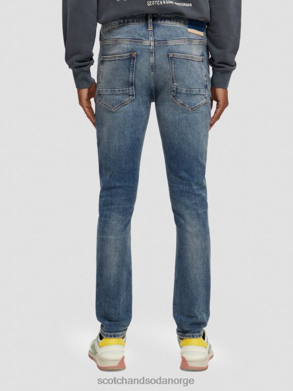 menn de skim super-slim fit jeans halvmåne N40XD584 klær Scotch & Soda