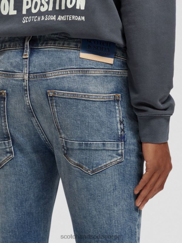 menn de skim super-slim fit jeans halvmåne N40XD584 klær Scotch & Soda