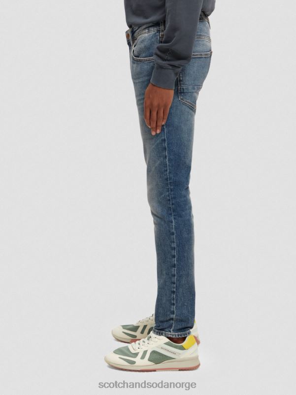 menn de skim super-slim fit jeans halvmåne N40XD584 klær Scotch & Soda