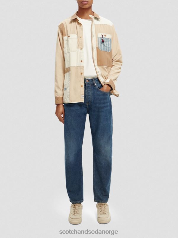 menn dekanen løse jeans med konisk passform gå rundt N40XD590 klær Scotch & Soda