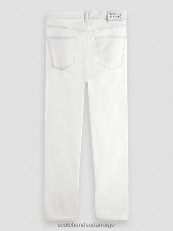 menn dråpen vanlige jeans med konisk passform ned og ut N40XD588 klær Scotch & Soda