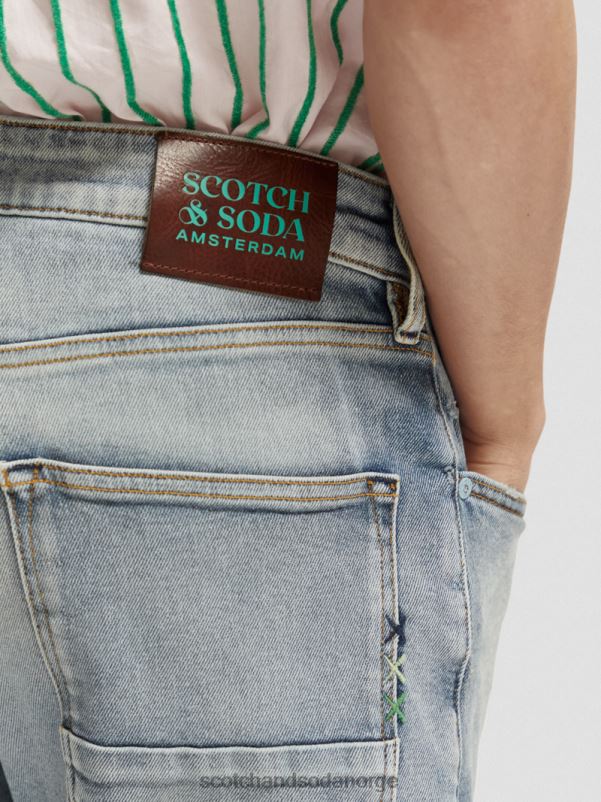 menn ralston regular slim fit jeans første buzz N40XD587 klær Scotch & Soda