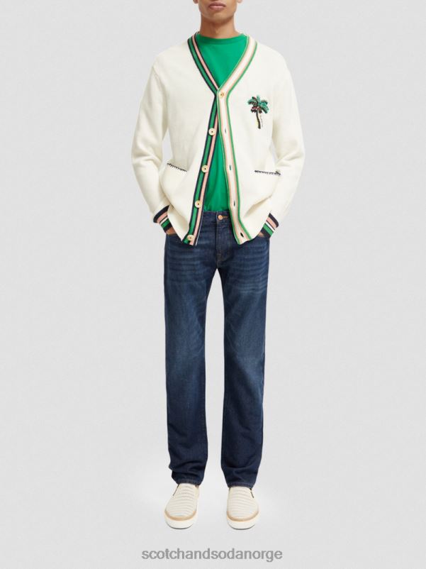 menn ralston regular slim fit jeans regndråpe mørk N40XD579 klær Scotch & Soda