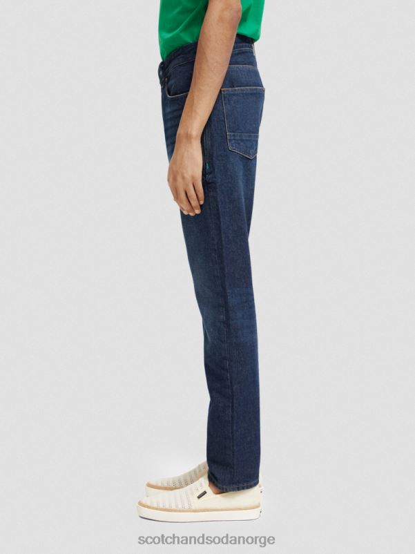 menn ralston regular slim fit jeans regndråpe mørk N40XD579 klær Scotch & Soda