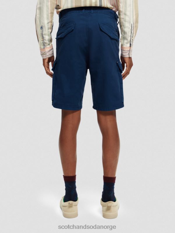 menn cargo-shorts med avslappet passform marine N40XD620 klær Scotch & Soda