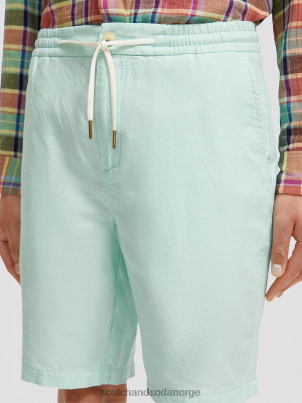 menn favorittbermudashortsene i lin bukt N40XD604 klær Scotch & Soda