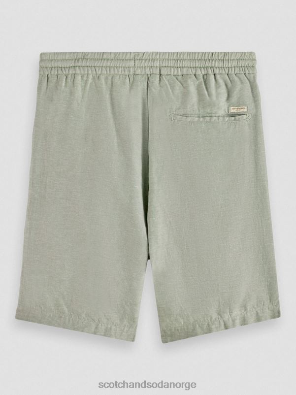 menn favorittbermudashortsene i lin hæren N40XD600 klær Scotch & Soda