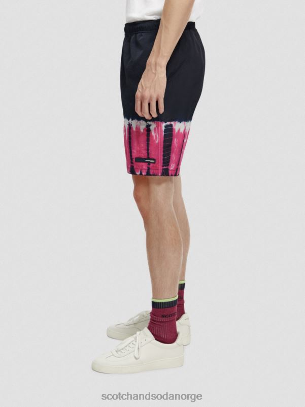 menn tie-dye shorts flerfarget slipsfarge N40XD617 klær Scotch & Soda