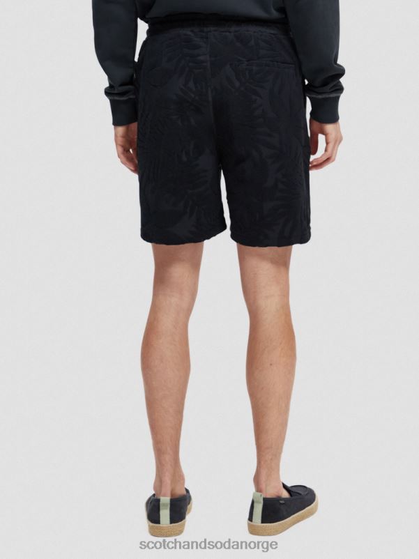 menn trykte jacquardshorts marinen N40XD607 klær Scotch & Soda