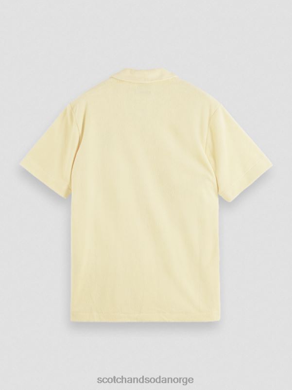 menn brodert leirskjorte med håndkle banan N40XD297 klær Scotch & Soda