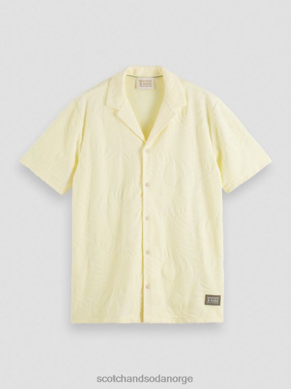 menn printet jacquard leirskjorte banan N40XD344 klær Scotch & Soda
