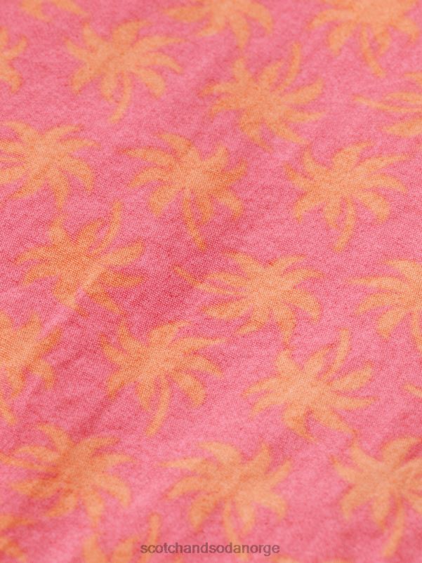 menn badeshorts med middels trykk flamingo voks blad aop N40XD671 klær Scotch & Soda