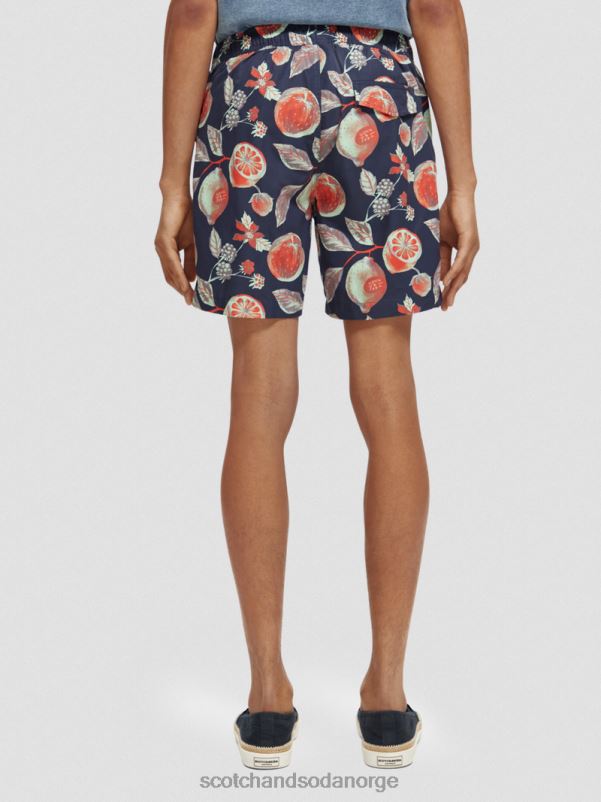 menn badeshorts med middels trykk multi frukt aop N40XD674 klær Scotch & Soda