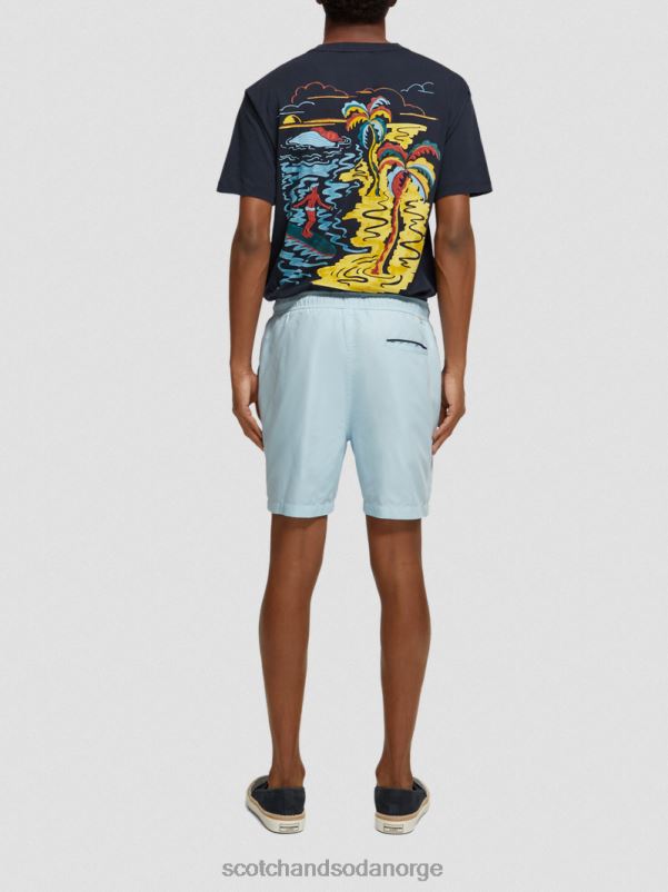 menn middellange badeshorts havblått N40XD664 klær Scotch & Soda