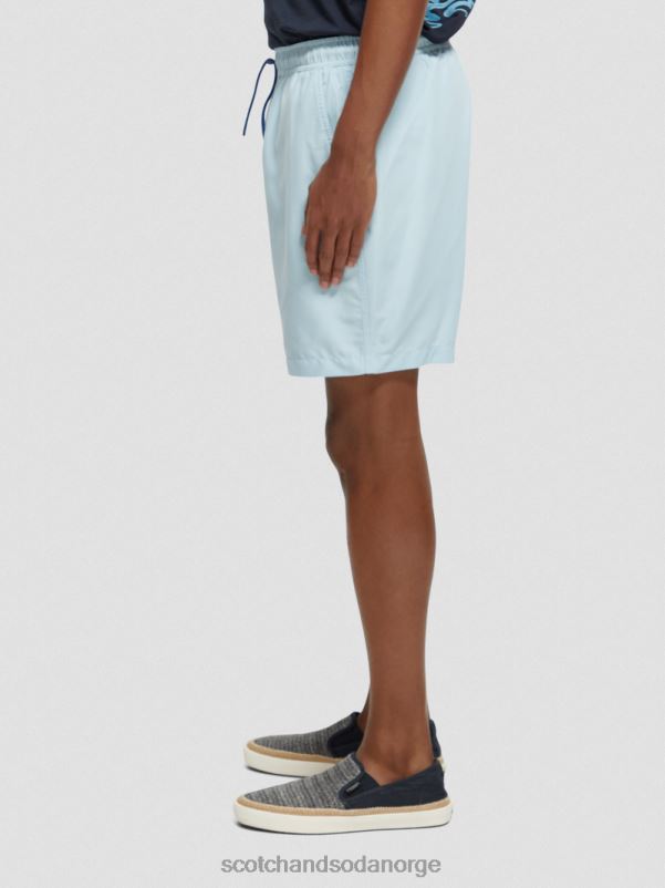 menn middellange badeshorts havblått N40XD664 klær Scotch & Soda