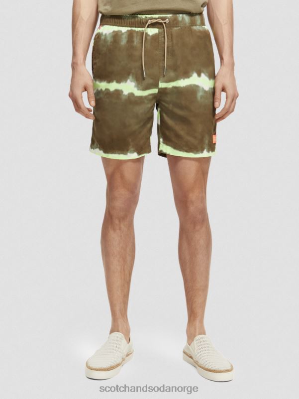 menn trykte tie-dye mellomlange badeshorts hærens slipsfarge N40XD688 klær Scotch & Soda