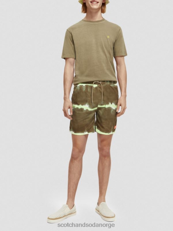 menn trykte tie-dye mellomlange badeshorts hærens slipsfarge N40XD688 klær Scotch & Soda