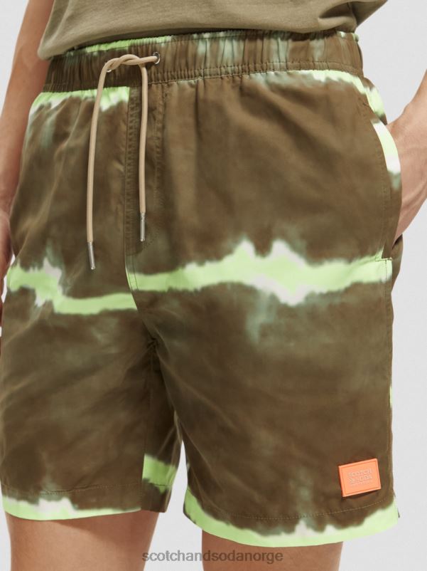 menn trykte tie-dye mellomlange badeshorts hærens slipsfarge N40XD688 klær Scotch & Soda