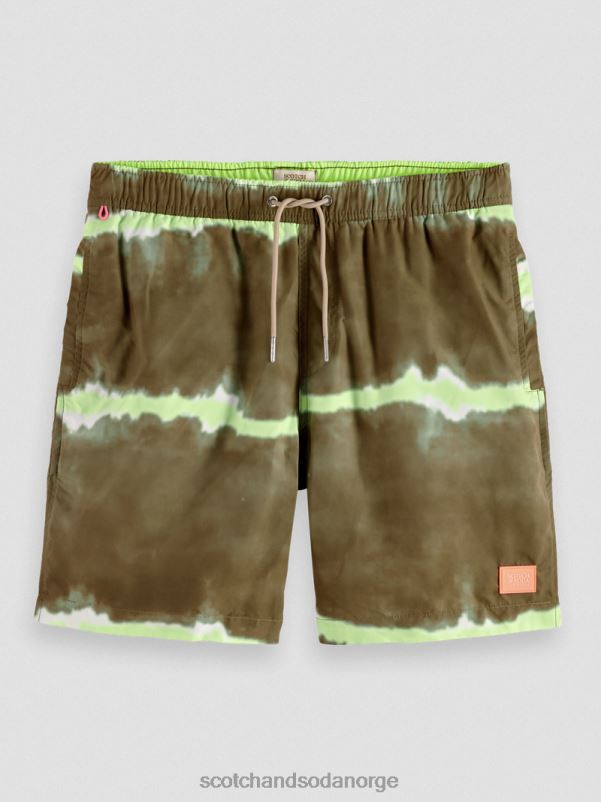 menn trykte tie-dye mellomlange badeshorts hærens slipsfarge N40XD688 klær Scotch & Soda