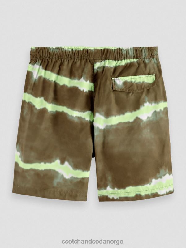 menn trykte tie-dye mellomlange badeshorts hærens slipsfarge N40XD688 klær Scotch & Soda