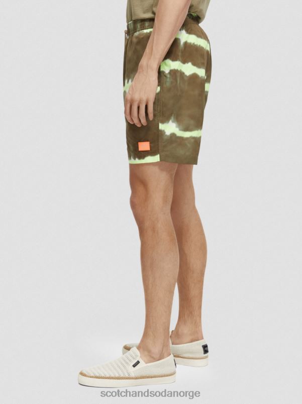 menn trykte tie-dye mellomlange badeshorts hærens slipsfarge N40XD688 klær Scotch & Soda