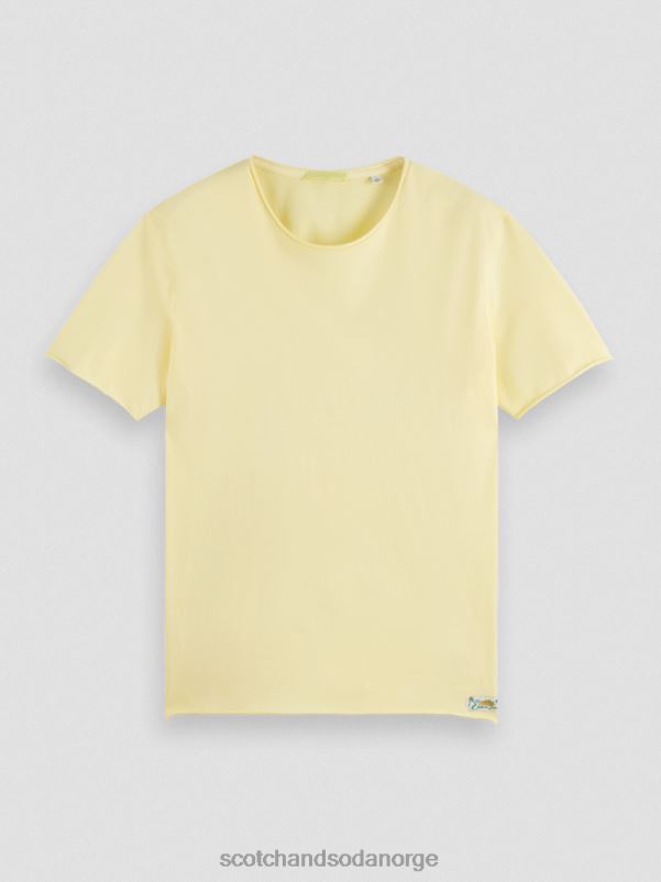 menn avslappet passform råkant t-skjorte banan N40XD386 klær Scotch & Soda