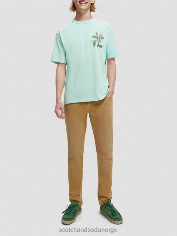 menn organisk kunstverk med avslappet passform bukt N40XD361 klær Scotch & Soda