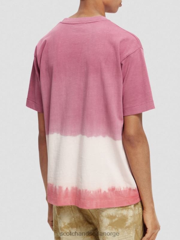 menn organisk tie-dye kunstverk t-skjorte kombo a N40XD406 klær Scotch & Soda