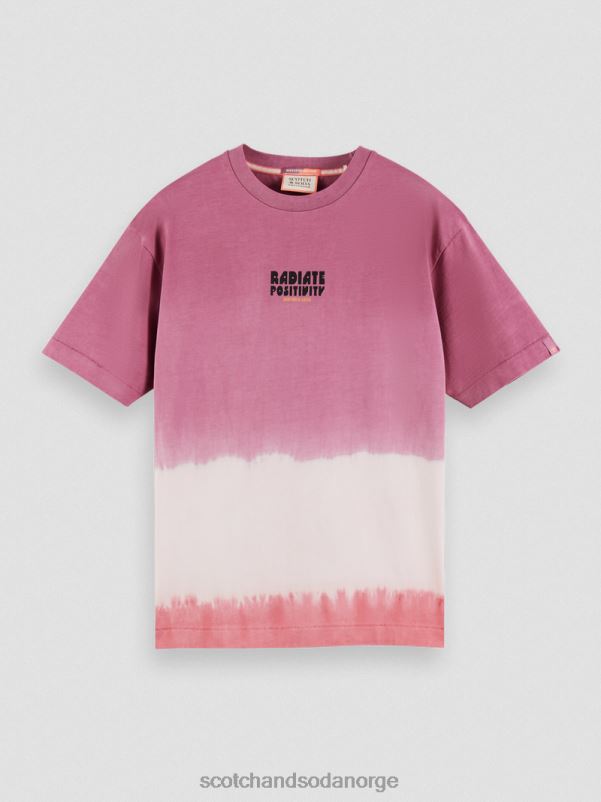 menn organisk tie-dye kunstverk t-skjorte kombo a N40XD406 klær Scotch & Soda